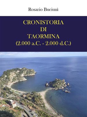 cover image of Cronistoria di Taormina (2.000 a.C.--2.000 d.C.)